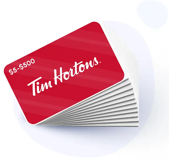 TIM HORTONS Gift Cards